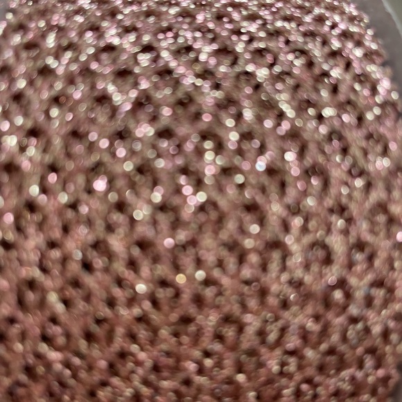 NEW Glittery Rose Gold Decorative Ribbon - Picture 4 of 8